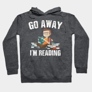 Boy reading Hoodie